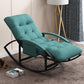 Tufted Cushions Rocker Chair Contemporary Whole Colored Fabric Rocker Chair