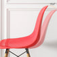 Kitchen Plastic Dining Chair Multicolor Side Chair Set with Wooden Legs Clearhalo ' kitchen&dining_furn' 'Dining Chairs' 'Dining Tables & Seating' 'dining_chair' 'Furniture' 'furniture_dining_chair' 'Kitchen & Dining Furniture' 'kitchen' 1200x1200_34481cae-e007-4bce-a7ba-436c2a53907e