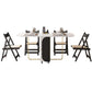 Modern Sintered Stone Dining Table White Rectangle Drop-Leaf 59" Dining Table Clearhalo ' dining_table' 'Dining Tables & Seating' 'Dining Tables' 'furn' 'furn_dining_table' 'Furniture' 'furniture_dining_table' 'Kitchen & Dining Furniture' 'kitchen&dining_furn' 'kitchen' 'kitchen_dining_table' 1200x1200_344d1cca-9085-4b46-9328-f0a1bc2f3535