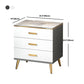Modern Wood Accent Chest with Drawer 15.74" W,Water Resistant Clearhalo 'Cabinets & Chests' 'cabinets_chests' 'furn' 'furn_cabinets_chests' 'Furniture' 'Living Room Furniture' 1200x1200_344f4843-8028-451f-905b-a5f8a94134b3