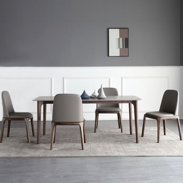 Modern 1/4/5/7 Pieces Dinette Set with Sintered Stone Top Ash Wood Dining Table Set Clearhalo 'Dining Room Sets' 'Dining Tables & Seating' 'dining_room_set' 'furn' 'furn_dining_room_set' 'Furniture' 'furniture_dining_room_set' 'Kitchen & Dining Furniture' 1200x1200_344f9bc0-a12f-4e54-b256-bc442ff5a0de