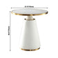 Round Shape Sintered Stone Dining Table Glam Pedestal Table for Dining Room Clearhalo ' dining_table' 'Dining Tables & Seating' 'Dining Tables' 'furn' 'furn_dining_table' 'Furniture' 'furniture_dining_table' 'Kitchen & Dining Furniture' 'kitchen&dining_furn' 'kitchen' 'kitchen_dining_table' 1200x1200_3450370d-a241-4569-a436-0d2fd4d3d73a