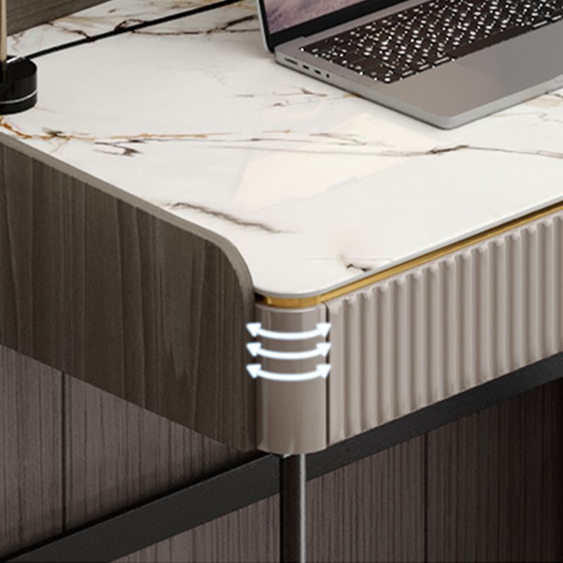 Modern Style Grey Office Task Desk Rectangular Shape Writing Desk with Legs Clearhalo 'furn' 'furn_office_desk' 'Furniture' 'Office Desks' 'Office Furniture' 'office_desk' 1200x1200_34542dc8-0a34-4c0e-bd5e-ff75a228a9df