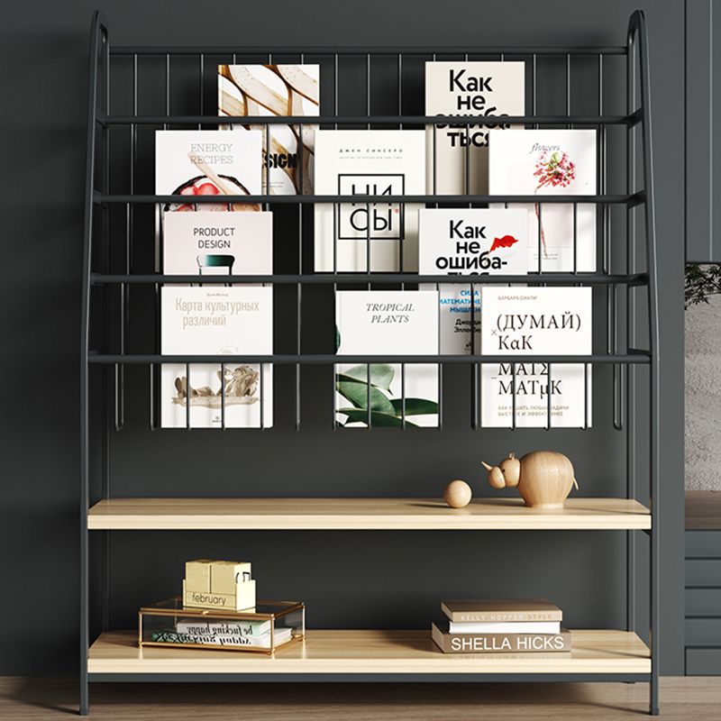 6 Shelves Shelf Bookcase Contemporary Shelves Included Bookshelf 10.6" Wide