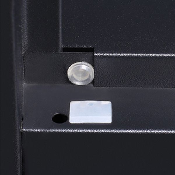 Metal Non-Hanging Armoire Modern Storage Cabinet with Hinged Doors Clearhalo 'Armoires & Wardrobes' 'armoires_wardrobes' 'Bedroom Furniture' 'furn' 'furn_armoires_wardrobes' 'Furniture' 1200x1200_345b4fc3-bede-44b2-963b-d49a1dfd7a9c