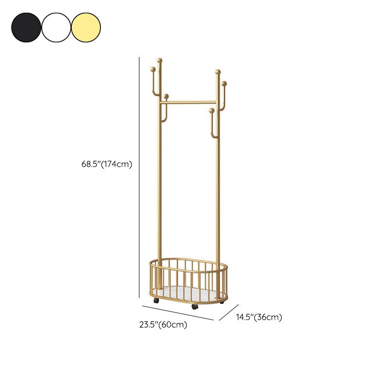 Gorgeous Coat Rack Plain Coat Hooks Metal Coat Rack for Bedroom Clearhalo 'Entry & Mudroom Furniture' 'furn' 'furn_hall_tree_coat_racks' 'Furniture' 'Hall Trees & Coat Racks' 'hall_tree_coat_racks' 1200x1200_345ba0e2-4645-4d64-9730-35922e2b3f7f