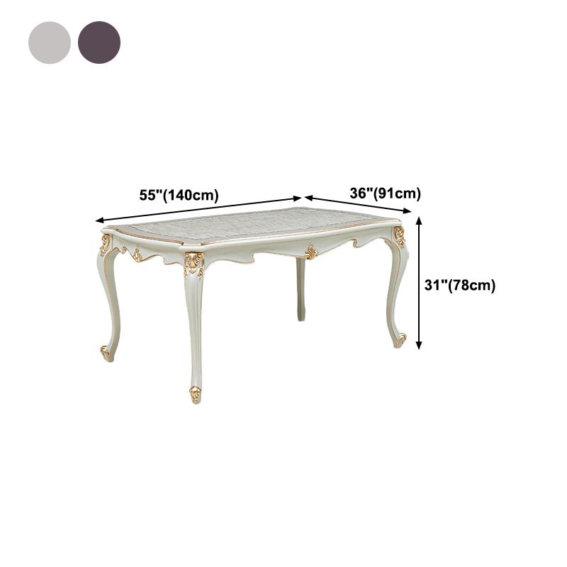 Mid-Century Rectangle Standard Dining Table Solid Wood Kitchen Dining Table with 4 Legs Base Clearhalo ' dining_table' 'Dining Tables & Seating' 'Dining Tables' 'furn' 'furn_dining_table' 'Furniture' 'furniture_dining_table' 'Kitchen & Dining Furniture' 'kitchen&dining_furn' 'kitchen' 'kitchen_dining_table' 1200x1200_345c762a-cd84-4554-b750-65f32794972e