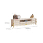 Glam TV Stand Console Open Storage TV Media Console with 6 Drawers Clearhalo 'furn' 'furn_tv_stands_entertainment_centers' 'Furniture' 'Living Room Furniture' 'TV Stands & Entertainment Centers' 'TV Stands & Media Storage Furniture' 'tv_stands_entertainment_centers' 1200x1200_345e6e09-83cb-4a69-8944-0ac58a87c1af