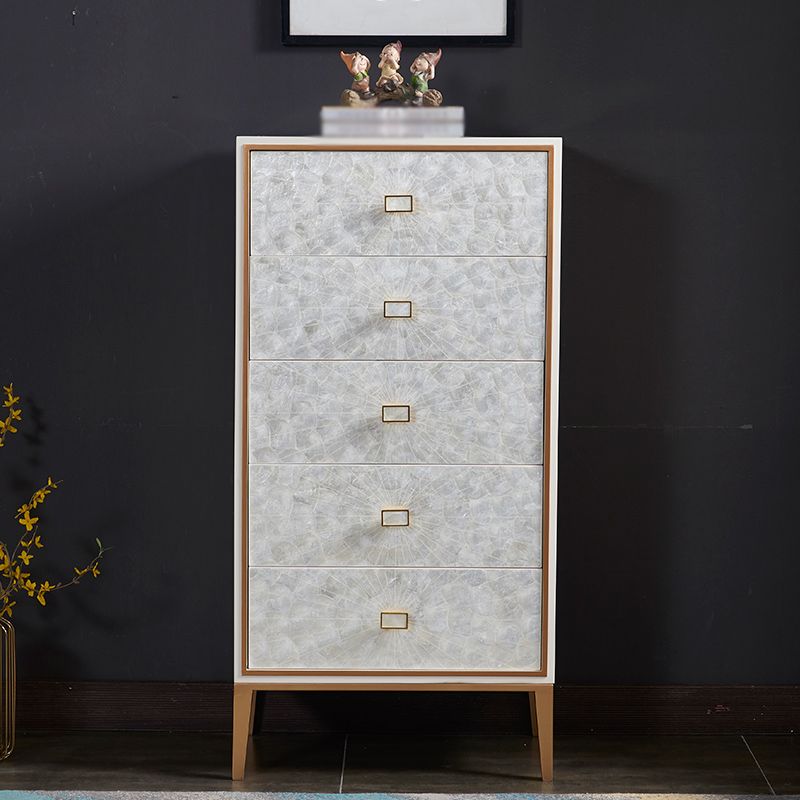 Modern Living Room Buffet Wood and Metal Sideboard Buffet in White Clearhalo 'buffet_sideboard' 'Buffets & Sideboards' 'furn' 'furn_buffet_sideboard' 'Furniture' 'Kitchen & Dining Furniture' 1200x1200_345f0d03-e754-4dd2-84d2-1fa1558c9b2c