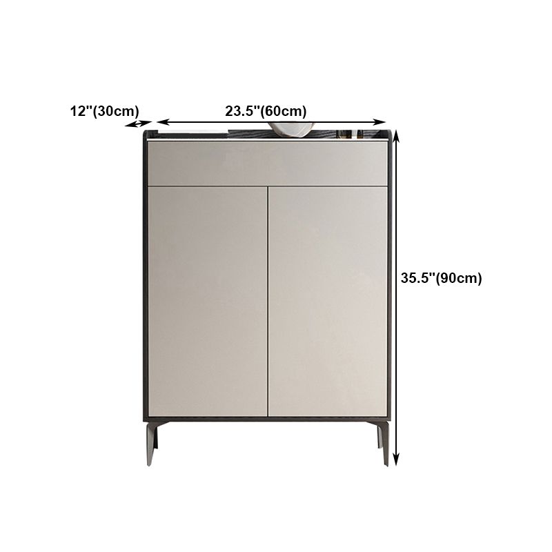 Server moderno moderno del salotto del soggiorno in legno con archiviazione