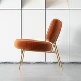 Glam Style 26" Wide Fixed Back 4 Legs Sponge Armless Side Chair