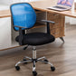 Silver Metal Modern Conference Chair in Mid-Back Mesh Conference Chair Clearhalo 'Furniture' 'furniture_office_chair' 'Office Chairs' 'Office Furniture' 'office_chair' 1200x1200_3461d228-649b-4513-a712-8a92278da87b