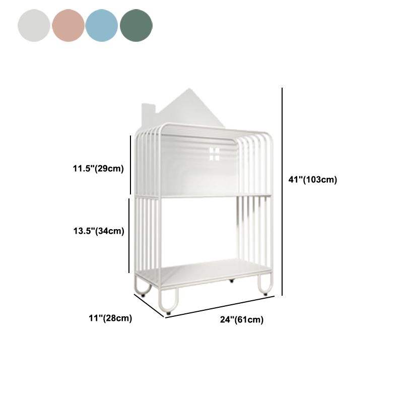 Abierta la estantería de la estantería escandinava Etagere estantería con estantes