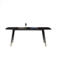 Contemporary Stone Dining Table Black Rectangle Dining Table with 4 Wood Legs Clearhalo 'Dining Tables & Seating' 'Dining Tables' 'dining_table' 'furn' 'furn_dining_table' 'Furniture' 'furniture_dining_table' 'Kitchen & Dining Furniture' 'kitchen' 'kitchen_dining_table' 1200x1200_34642eb7-f549-4f9c-9d1b-ea529d6c3181