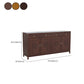 Modern Buffet Table Solid Wood Buffet Stand with Doors for Dining Room Clearhalo 'buffet_sideboard' 'Buffets & Sideboards' 'furn' 'furn_buffet_sideboard' 'Furniture' 'Kitchen & Dining Furniture' 1200x1200_34646592-627c-42a9-98bb-11f044299d85
