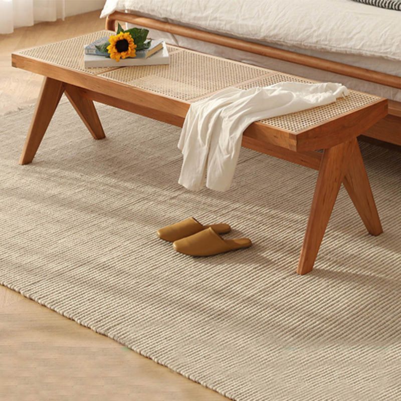 Entrada de rectángulo de asiento tropical y banco de dormitorio, 16 "W