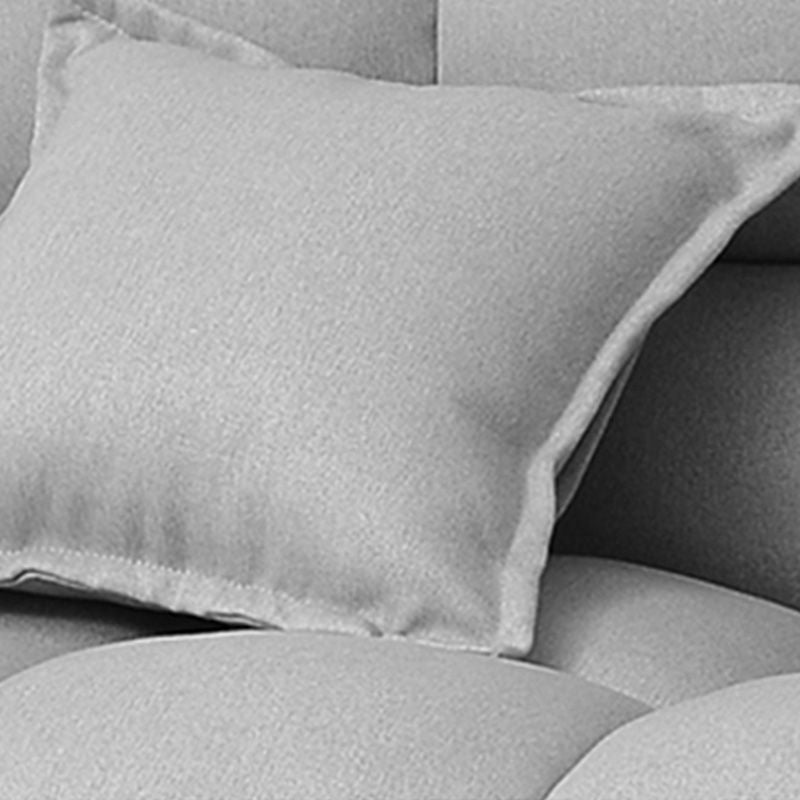Square Arm Sofa Reclining 48.43" Biscuit Back Linen Loveseat Clearhalo 'furn' 'furn_sofas' 'Furniture' 'furniture_sofas' 'kitchen' 'kitchen_sofas' 'Living Room Furniture' 'Sofa' 'sofas' 1200x1200_34663d1c-ee0d-436a-845e-27d4908d4478