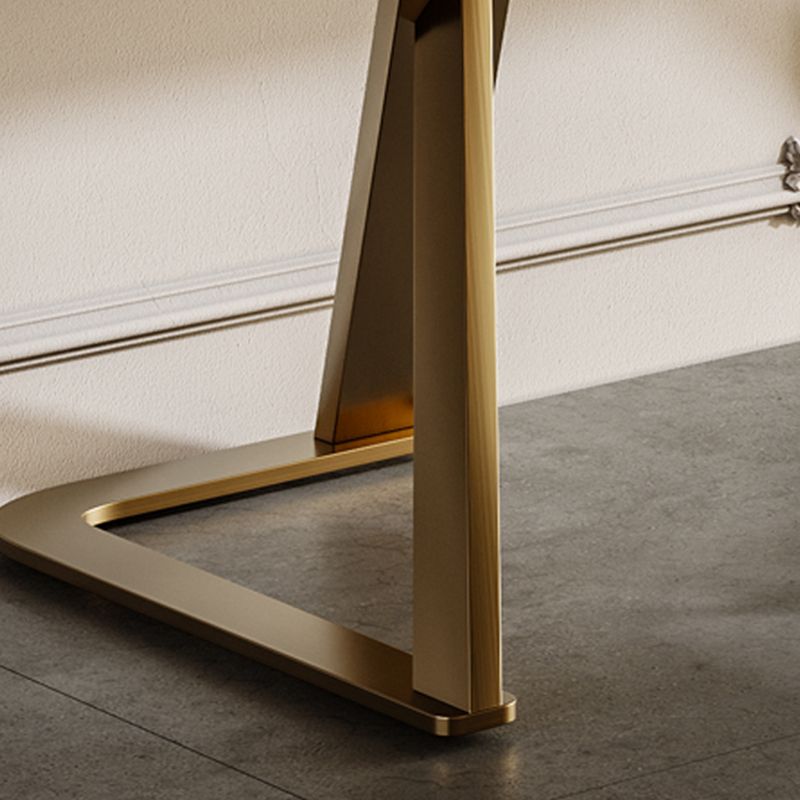 Tavolo da vanità in ardesia a 2 sgabelli da 2-cavanione set con specchio delle luci