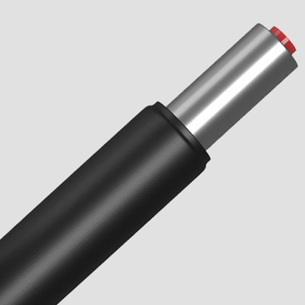 Silla de oficina en la mitad del trasero con brazos acolchados silla de tareas contemporánea con marco de nylon