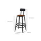 Industrial Bar Stool and Table Set 1/4/5 Pieces Pub Dining Set Clearhalo 'Bar Furniture' 'furn' 'furn_home_bar_bar_sets' 'Furniture' 'Home Bars & Bar Sets' 'home_bar_bar_sets' 'Kitchen & Dining Furniture' 1200x1200_346d21c9-6528-4ace-8262-958c3c052cdf