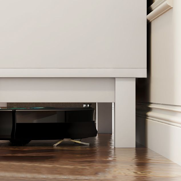 Urban Vertical Standard Bookcase White Manufactured Wood Bookshelf with Glass Doors Clearhalo 'Bookcases' 'furn' 'furn_bookcases' 'Furniture' 'furniture_bookcases' 'Office Furniture' 1200x1200_34712913-ee92-47a7-a4d7-45f064d9e268