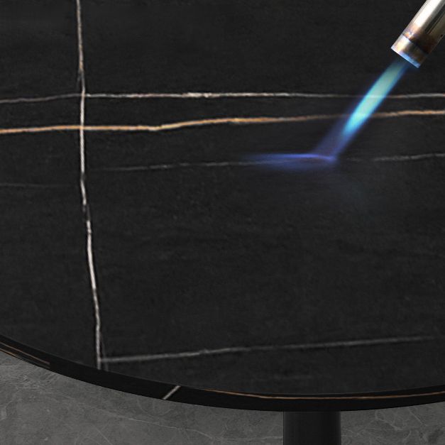 31.5-inch Metal Contemporary Dining Table Round Table for Kitchen and Dining Room Clearhalo ' dining_table' 'Dining Tables & Seating' 'Dining Tables' 'furn' 'furn_dining_table' 'Furniture' 'furniture_dining_table' 'Kitchen & Dining Furniture' 'kitchen&dining_furn' 'kitchen' 'kitchen_dining_table' 1200x1200_3471531d-d3a5-434d-90a4-b48d67a36d03