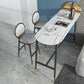 Stone Top Bar Table Traditional Luxury Bar Table with Trestle Base Clearhalo 'Bar Furniture' 'Bar Tables' 'bar_tables' 'furn' 'furn_bar_tables' 'Furniture' 'furniture_bar_tables' 'Kitchen & Dining Furniture' 1200x1200_3474e3e0-056d-401e-8112-3d8000b78260