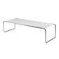 Contemporary Rectangle Solid Wood Coffee Table with Steel Sled Base Clearhalo 'Coffee & Accent Tables' 'Coffee Tables' 'coffee_tables' 'furn' 'furn_coffee_tables' 'Furniture' 'Living Room Furniture' 1200x1200_347786d4-897f-4cc3-bdca-e6465c69fbff