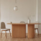Solid Wood Dining Table Oval Double Pedestal Brown Furniture for Restaurant Clearhalo 'Dining Tables & Seating' 'Dining Tables' 'dining_table' 'furn' 'furn_dining_table' 'Furniture' 'furniture_dining_table' 'Kitchen & Dining Furniture' 'kitchen' 'kitchen_dining_table' 1200x1200_3479fbf1-f7ae-4d00-a667-34b356befee9