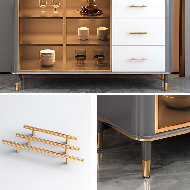 Glam Dining Room Sideboard Cassetti da tavolo e sideboard