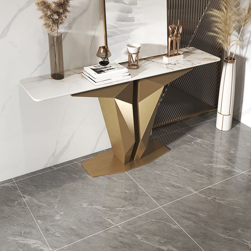 Tavolo della console contemporanea a forma di rettangolo