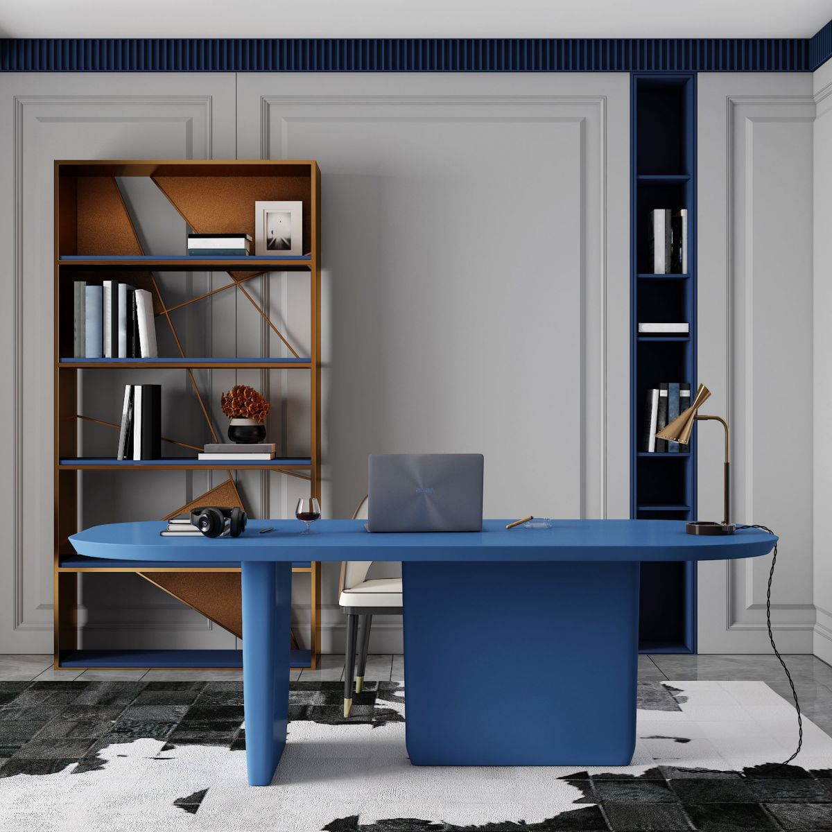 Rectangle Solid Wood Dining Table Modern Table with Double Pedestal Base Clearhalo ' dining_table' 'Dining Tables & Seating' 'Dining Tables' 'furn' 'furn_dining_table' 'Furniture' 'furniture_dining_table' 'Kitchen & Dining Furniture' 'kitchen&dining_furn' 'kitchen' 'kitchen_dining_table' 1200x1200_347da145-a1a7-40b1-9d97-9ba8f49347dc