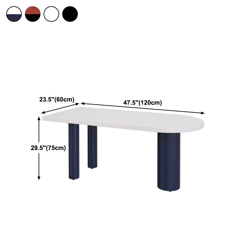 Wood Top Dining Table with 3 Legs Modern Simple Table for Restaurant Clearhalo 'Dining Tables & Seating' 'Dining Tables' 'dining_table' 'furn' 'furn_dining_table' 'Furniture' 'furniture_dining_table' 'Kitchen & Dining Furniture' 'kitchen' 'kitchen_dining_table' 1200x1200_347dd48a-3911-4935-8f8e-f4e7f3a50c51