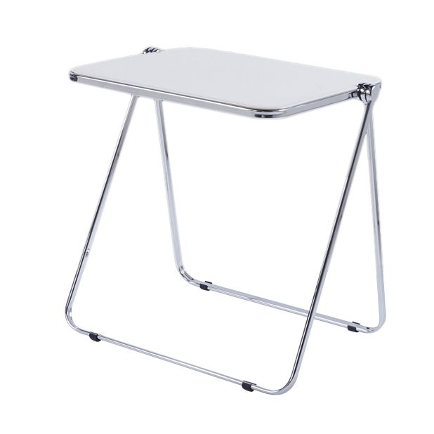 Acrylic Curved Writing Desk Folding Contemporary Desk 25.2"L x 19.7"W x 27.6"H Clearhalo 'furn' 'furn_office_desk' 'Furniture' 'Office Desks' 'Office Furniture' 'office_desk' 1200x1200_347fe844-860c-4042-b7b7-a72d47348eb6