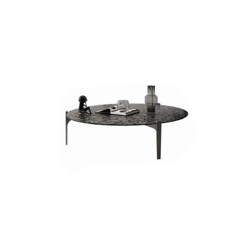 Glass Top Coffee Cocktail Table Coffee or End Table with 3 Legs Clearhalo 'Coffee & Accent Tables' 'Coffee Tables' 'coffee_tables' 'furn' 'furn_coffee_tables' 'Furniture' 'Living Room Furniture' 1200x1200_3480214c-b0e1-4fcf-99da-496242e8f81c