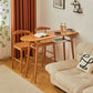 Cherry Solid Wood Bar Table Set 1/2/3 Pieces for Kitchen Dining Room