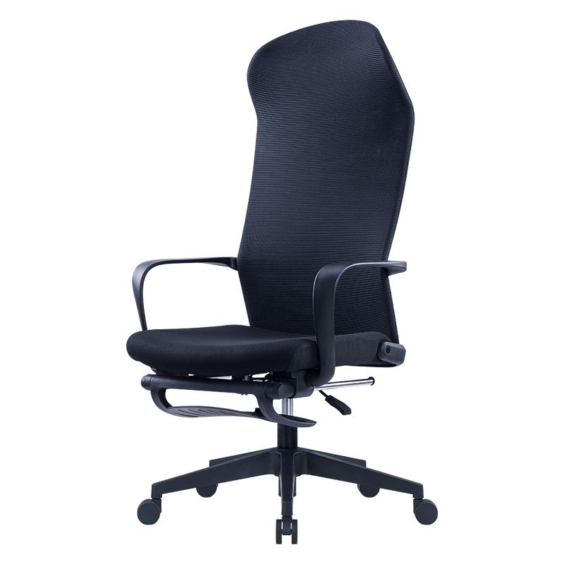 High Back Ergonomic Task Chair Modern Style Fixed Arms Desk Chair Clearhalo 'furn' 'furn_office_chair' 'Furniture' 'Office Chairs' 'Office Furniture' 'office_chair' 1200x1200_34817570-bdce-47b6-840f-d9ff7fbaf124