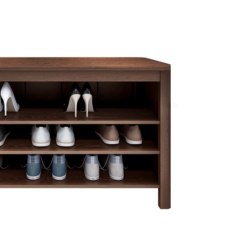 13.8" Wide Modern Entryway Bench Solid Wood Entryway Bench Seating Bench Clearhalo 'Benches' 'Chairs & Seating' 'furn' 'furn_benches' 'Furniture' 'Living Room Furniture' 1200x1200_34822309-be81-4e96-8aa2-80bfb9d01dda