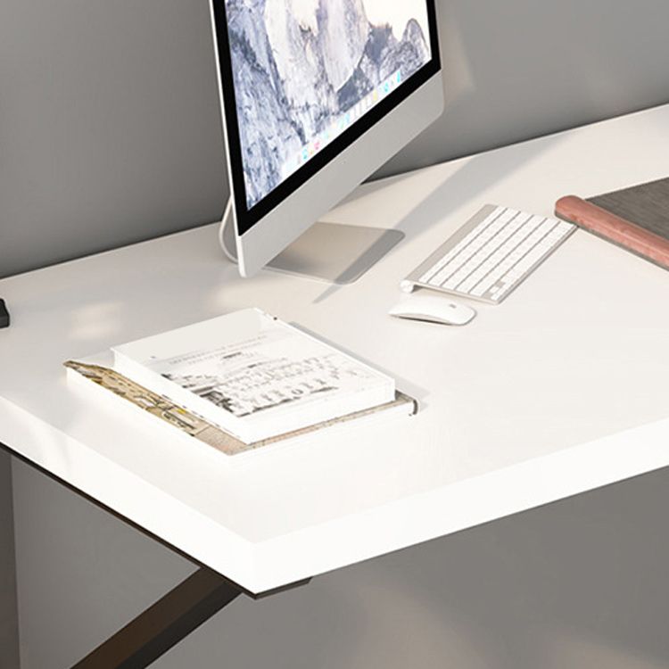 Vast hout rechthoekig schrijfbureau 29,53-inch h-kantoor bureau