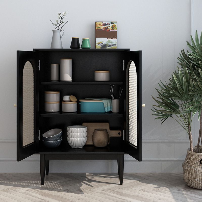 Modern Knobs Storage Cabinet Solid Wood Accent Cabinet with Door Clearhalo 'Cabinets & Chests' 'cabinets_chests' 'furn' 'furn_cabinets_chests' 'Furniture' 'Living Room Furniture' 1200x1200_34855222-6b70-4b05-a051-e5fe0859b155