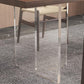 Modern 1/6 Pieces Dining Set Rectangle Pine Wood Dining Table for Kitchen Dining Room