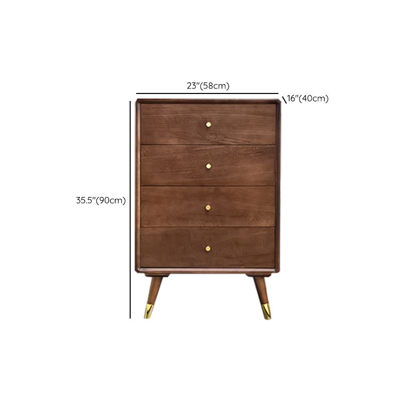 Solid Wood Accent Chest Mid Century Modern 15.7" D Cabinet with Drawers Clearhalo 'Cabinets & Chests' 'cabinets_chests' 'furn' 'furn_cabinets_chests' 'Furniture' 'Living Room Furniture' 1200x1200_348728f8-84e0-4dd2-8aa2-0d10bf59c24d