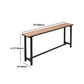 Set tavolo da bar industriale in legno Set bancone fisso da 1/2/5 pezzi per uso domestico
