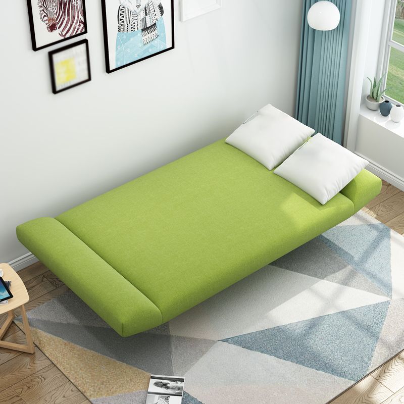 Linen Modern Sofa 22"W Convertible Sofa Armless Tight Back Sofa Clearhalo 'furn' 'furn_sofas' 'Furniture' 'furniture_sofas' 'kitchen' 'kitchen_sofas' 'Living Room Furniture' 'Sofa' 'sofas' 1200x1200_348794b0-9b0a-4ba5-bab8-bd77fa94d2fe