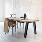 Solid Wood Brown Tone Dining Table Industrial Style 4 Legs Table for Dining Room Clearhalo ' dining_table' 'Dining Tables & Seating' 'Dining Tables' 'furn' 'furn_dining_table' 'Furniture' 'furniture_dining_table' 'Kitchen & Dining Furniture' 'kitchen&dining_furn' 'kitchen' 'kitchen_dining_table' 1200x1200_3488cc47-7c3c-42bb-9a65-1ec168e399b9