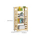 Etagere Vertical Modern Book Shelf Natural Wooden Shelf Bookcase for Study Room Clearhalo 'Bookcases' 'furn' 'furn_bookcases' 'Furniture' 'Office Furniture' 1200x1200_348a34c2-63d6-4d21-8e05-39da21b8101f