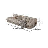 35.43 "W x 30.70" H SOFA estándar contemporáneo sin brazo con galleta