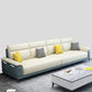 Scandinavian Stain Resistant Sofa & Chaise Pillow Top Arm Sectional