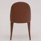 Contemporary Parsons Chair Faux Leather Kitchen Dining Armless Chair