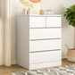 Contemporary Manufactured Wood Accent Chest Rectangle White Accent Chest with Drawer Clearhalo 'Cabinets & Chests' 'cabinets_chests' 'furn' 'furn_cabinets_chests' 'Furniture' 'Living Room Furniture' 1200x1200_348fe836-df02-407c-ab32-f35eac6cd97a